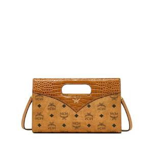 25 FW 엠씨엠 미니 다이아몬드 비세토스 프린트 토트 백 MWREAAK01CO001 TP432280597