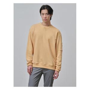 [빈폴멘]피그먼트 다잉 스웨트 셔츠 - 옐로우 (BC4841C06E)