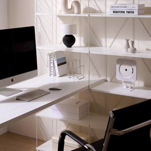 E0자재 ST2098 필웰 6단1200 H형 책상 1400