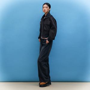 [랩]니트카라 코듀로이 블루종점퍼(AQ4WZA62)