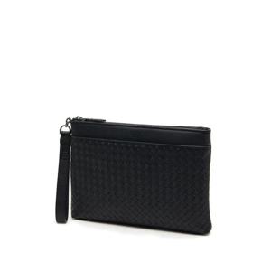 [닥스ACC][PORTSMOUTH+] 블랙 핸드크래프트 메쉬 미디움 클러치백 DBBA3E725BK