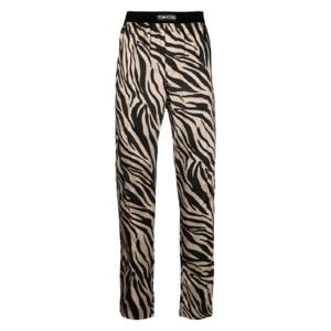 25 FW 톰포드 톰 포드 지브라 프린트 실크 파자마 하의 T4H201490 TP440032831