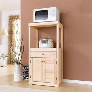 E122 레드파인 원목 서랍 렌지대 1color