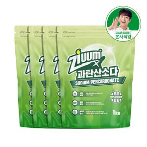 슈가버블 지움 과탄산소다 1kg x 4개