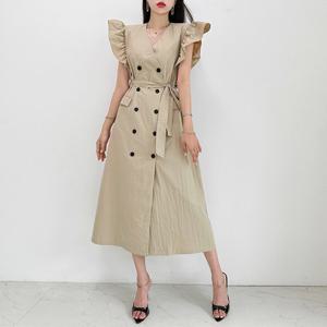 [금찌]금찌 브레드 더블 롱 원피스 ST7640D