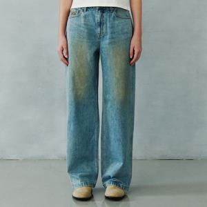 [플랙진]성 메종 M58 와이드 빈티지 중청 데님 팬츠 (PJTH5MSM585)