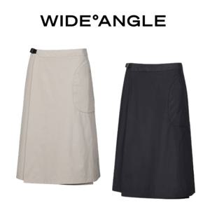 [와이드앵글]TO 빅토리 레인 랩 스커트 L WWP24Q11