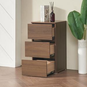 [착불배송 상세확인] HZ684 슬림 3단 서랍장 400  2colors