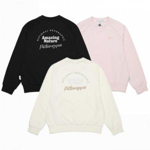 내셔널지오그래픽키즈  (K253GSW010) 여아 맨투맨 긴팔 티셔츠