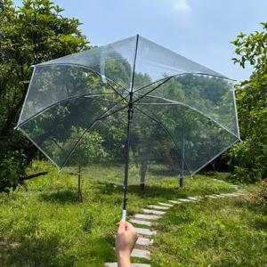 [레나틱]레나틱 튼튼한 고급 자동우산 투명 비닐 장우산