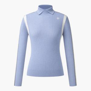 M 데상트골프웨어 GQC DP31WFKP97-LBLG 여성 캐시미어 하이넥 니트 / Light Blue