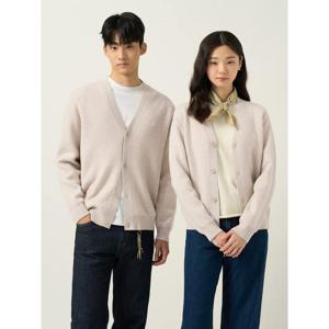 [빈폴멘] [Essential] 남녀공용 베럴비 카디건  베이지 (BC585AE10A)