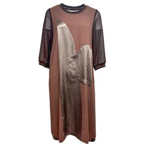 [데시데]샤이닝 패치워크 드레스 DPS415