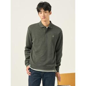 [빈폴멘] 클래식 니트라이크 칼라넥 티셔츠  카키 (BC5941C20H)