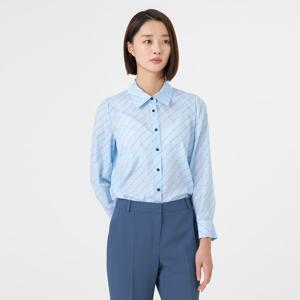 [TAG 258000원][케이엘바이린] 티링 레터링 블라우스 KGBLOD9100