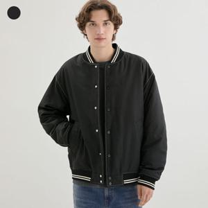 [GUESS]게스진 공용 탑스티치 패딩 봄버(MP3W9880)