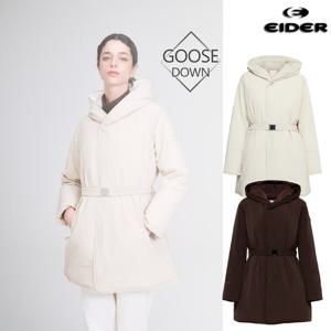 아이더 (DWW25562) 여성 라벨르 캐시미어 미들 코트 유로피안 구스다운 자켓