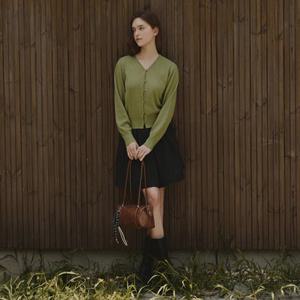 [25 F W] 잇미샤 하이웨이스트 플레어 미니 스커트 ITP9ZSK790