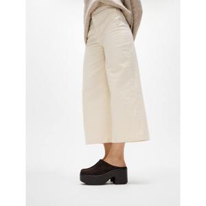 [핏플랍][삼성물산공식]여성 플랫폼 스웨이드 힐 뮬_초콜릿 브라운 (FT59K2C03D)