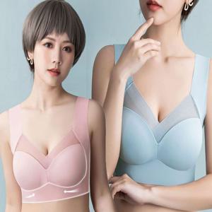 브라탑 심리스 여성 캡일체형 여름 쿨 브라 3컬러