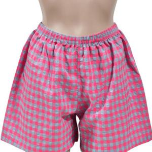 슬레진저 체크 잠옷 여성 3부 파자마 팬츠 바지 예쁜