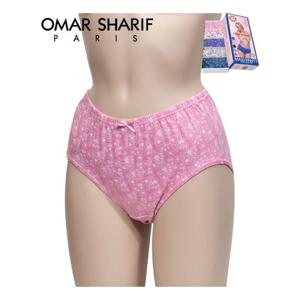 화사한 플라워 중년 여성 할머니 맥시 삼각 팬티 5매