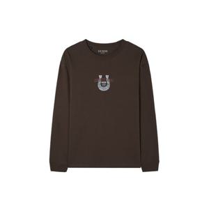 [게스]남녀공용 말발굽 긴팔티 MP3K1490