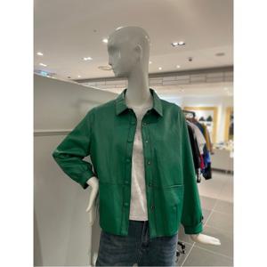 르니앤맥코이 카라넥 단추 페이크 가죽자켓 (MM11JK700HJY)