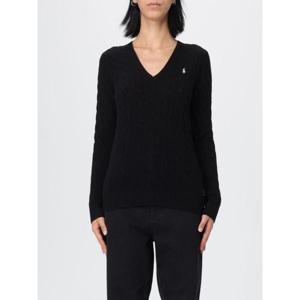 폴로 랄프로렌 포니 로고 자수 케이블 니트 v넥 스웨터 21197186