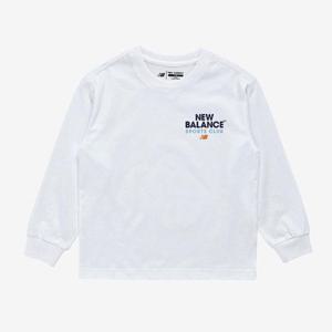 [뉴발란스]뉴발란스 키즈 에센셜 긴팔티 NK9BF1102U-10 티셔츠