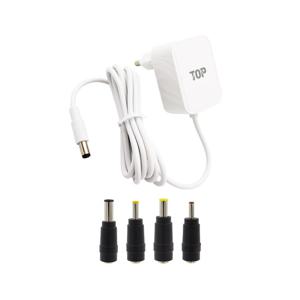 HDTOP DC 5V 2A 어댑터 SMPS 화이트 1.5M 4종 젠더 HT-AD152