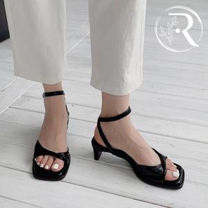 [디자이어로즈] 여름 메리제인 바캉스 샌들힐 4.5cm