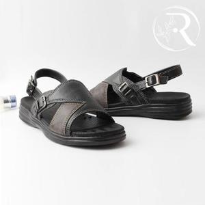 [디자이어로즈] 남자 대학생 키높이 가죽샌들 4cm