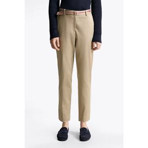 [타미힐피거종합관] 여성 슬림핏 기모 치노 팬츠 (T22F7WPC070WT2 AEG)