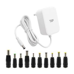 HDTOP DC 12V 3A 어댑터 화이트 1.5M 10종 젠더 HT-AD184