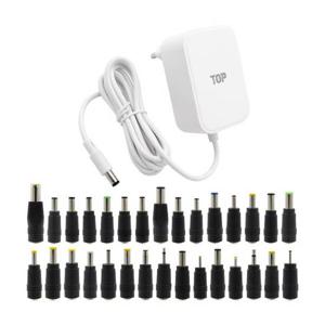 HDTOP DC 12V 3A 어댑터 화이트 1.5M 30종 젠더 HT-AD188