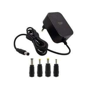 HDTOP DC 12V 3A 어댑터 블랙 1.5M 4종 젠더 HT-AD191