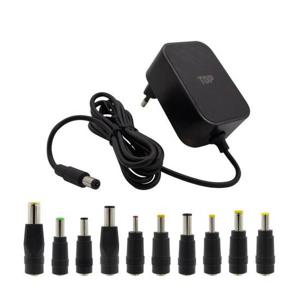 HDTOP DC 12V 3A 어댑터 블랙 1.5M 10종 젠더 HT-AD192