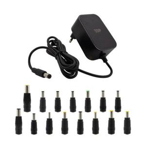 HDTOP DC 12V 3A 어댑터 블랙 1.5M 15종 젠더 HT-AD193