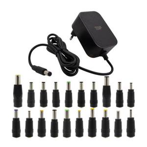 HDTOP DC 12V 3A 어댑터 블랙 1.5M 20종 젠더 HT-AD194