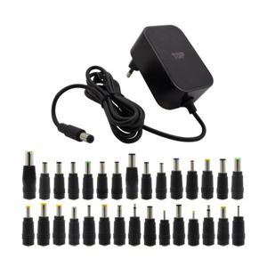 HDTOP DC 12V 3A 어댑터 블랙 1.5M 30종 젠더 HT-AD196