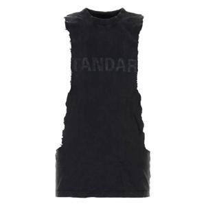 25 FW 발렌시아가 디스트레스드 코튼 탱크 탑 850268TTVC9 TP442853717