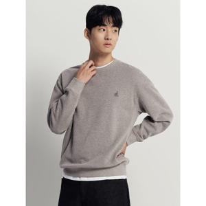 [빈폴멘] 캐주얼 니트라이크 라운드 풀오버  베이지 (BC5X41C01A)