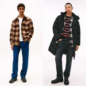 [타미진] 2종 택1 공용 오버핏 T32F7WSH17TMT1 남자여자 기본 데일리 가을겨울 체크 셔츠자켓 SC