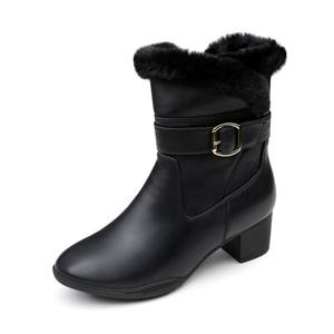 [금강제화]FAIR LADY 여성 퍼 앵클부츠  RICBOC5859WFAIK1