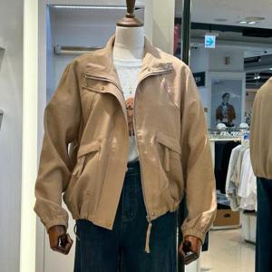 아날도바시니 DP02 비슬론 카고 포켓 스트링블루종 점퍼 AY10JP09S