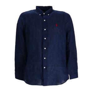 랄프로렌 커스텀핏 린넨 셔츠 710966294 006