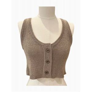 [레코브](레코브) 솔리드 숏 니트 베스트(LG31C9KV508X)