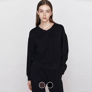 [지오다노/본사] 325912 여 언기모 테리 V넥 풀오버