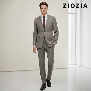 [지오지아] 캐시미어 스트레치 베이지 무빙 정장세트 (AAD4SB1402_AAD4SP1402_DBE)